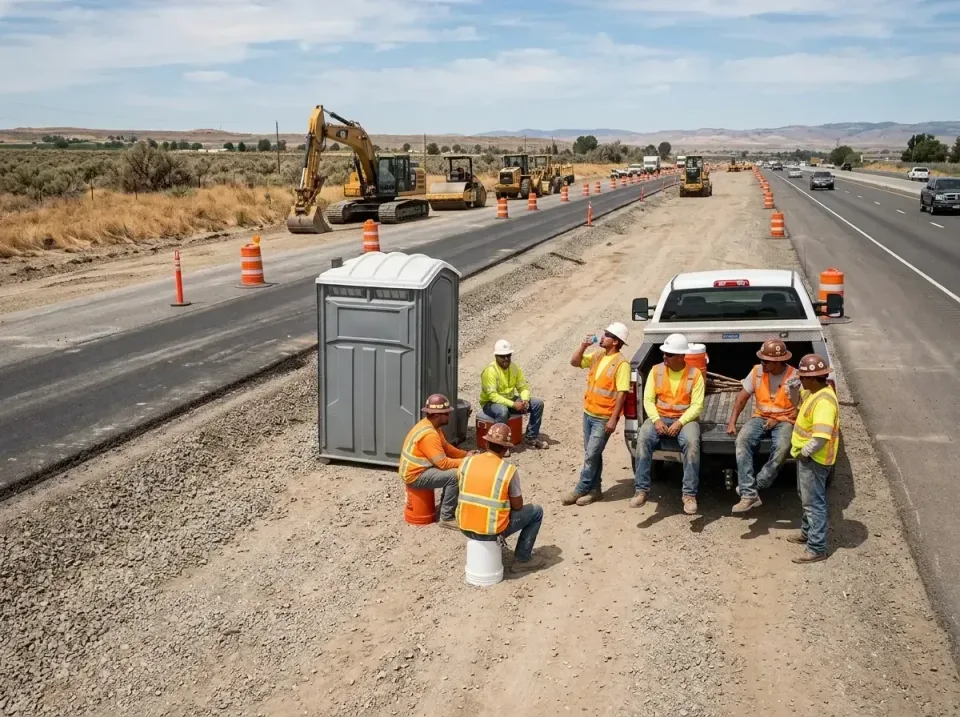 highway-road-construction-crew-007 — frequently asked questions, Porta Potty and Restroom Rentals in Houghton Lake, MI